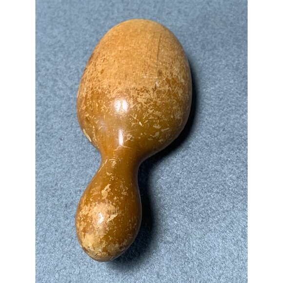 Vintage Wooden Sock Darner Sewing Tool 5.5" Antique Foot Form Handcrafted 1940s - Picture 1 of 5